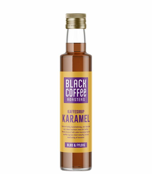 Black Coffee Roasters Kaffesirup Karamel