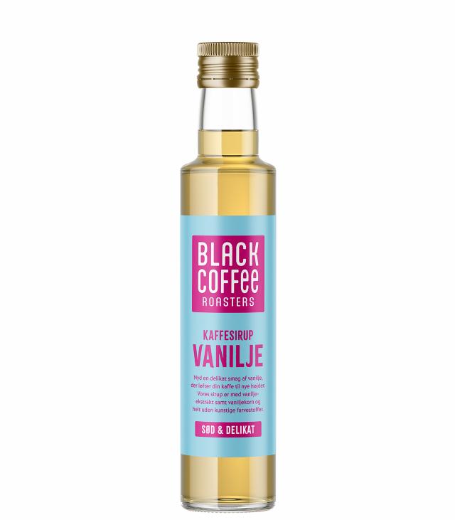 Black Coffee Roasters Kaffesirup Vanilje