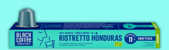 Black Coffee Roasters Ristretto Honduras kaffekapsler