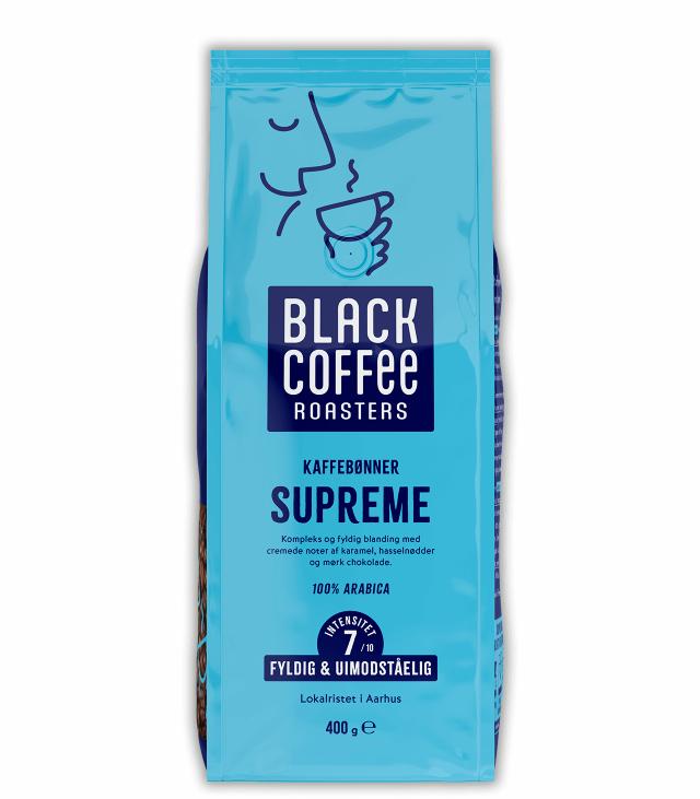 Black Coffee Roasters Supreme kaffebønner