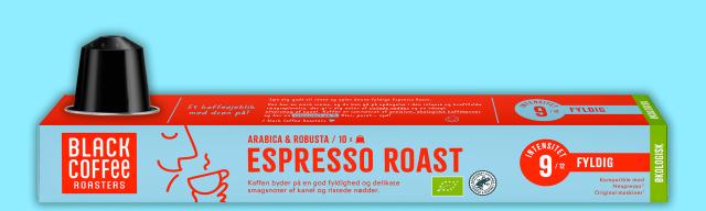 Black Coffee Roasters Espresso Roast kaffekapsler